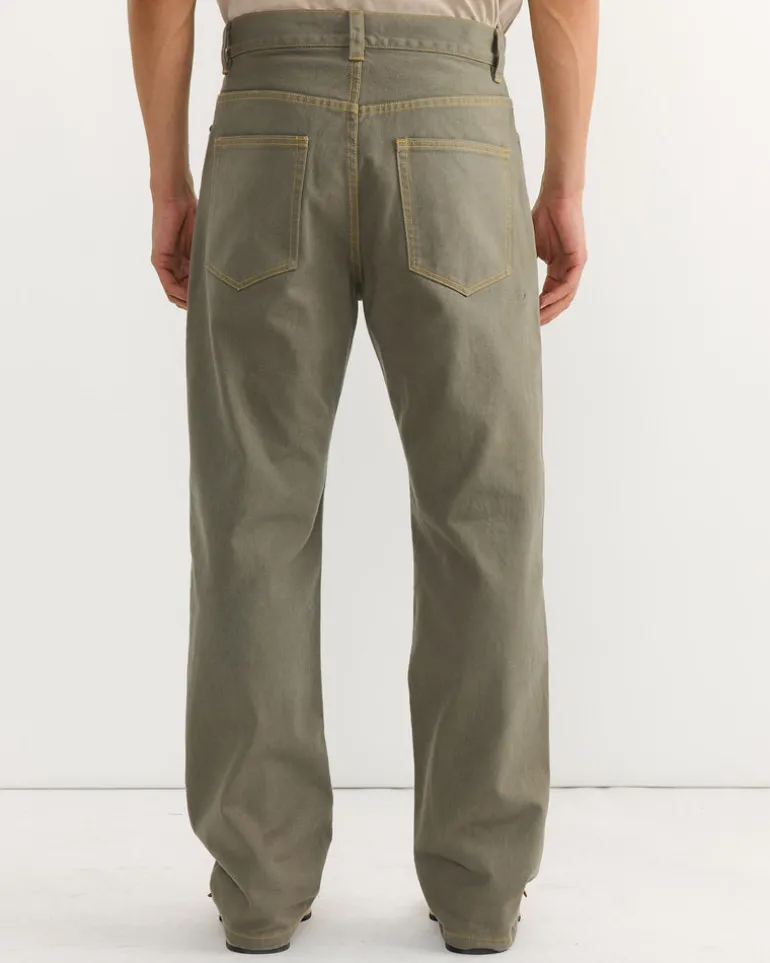 Ply Jean in Cotton Twill Sage