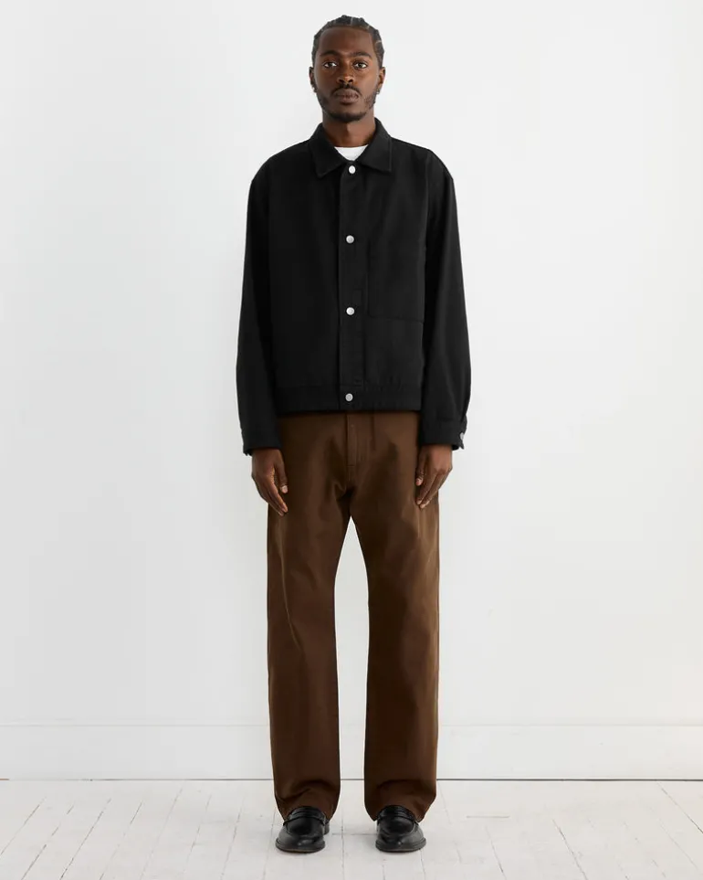 Ply Jean in Cotton Twill Cacao