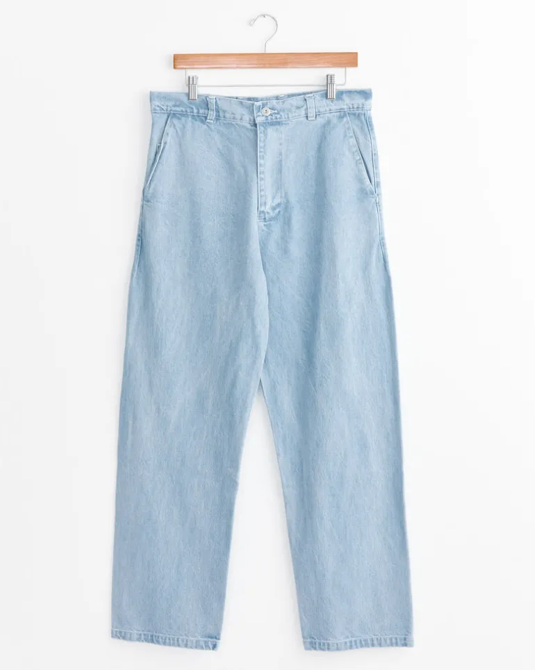 5 Pocket Trouser Jean in Bleach