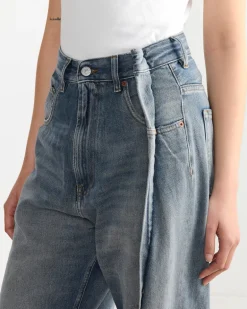 5 Pockets Jeans in Blue