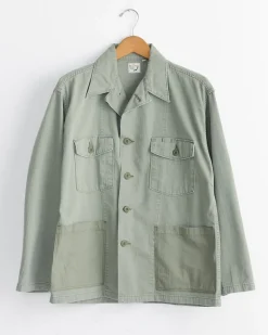 4 Pockets U.S Army Shirt Jacket in Green