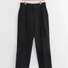 Post Work Twill Pant in Black