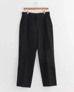 Post Work Twill Pant in Black