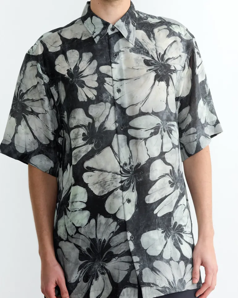 Printed Shirt in Green