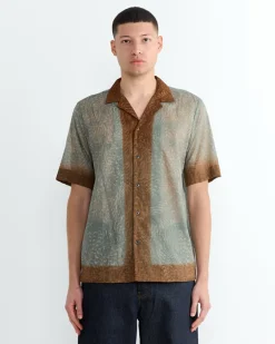 Printed Shirt in Mint