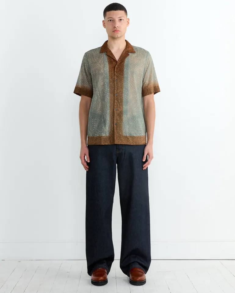 Printed Shirt in Mint
