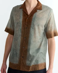 Printed Shirt in Mint