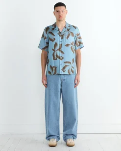 Printed Shirt in Steel