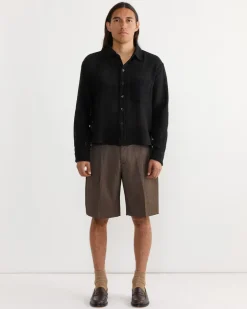 Priority Shirt in Black Natte