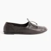 Rassa Soft Lace Up Shoe in Ebony