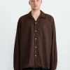 Re-Engineered Overshirt in Brown