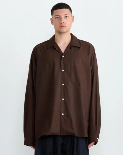 Re-Engineered Overshirt in Brown