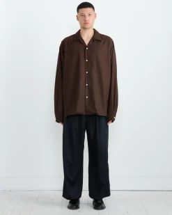 Re-Engineered Overshirt in Brown