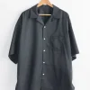 Re-Engineered Twill Overshirt in Anthracite