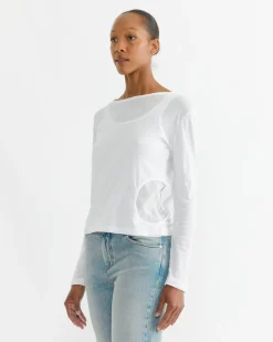 Rei Long Sleeve T-Shirt in White