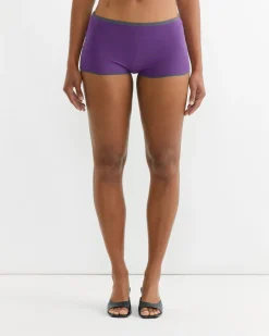 Rene Short in Lilac Grey