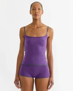 Rene Top in Lilac Grey