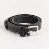 Reversed 25 Belt in Black