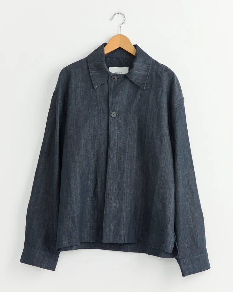 Rick Jacket in Indigo