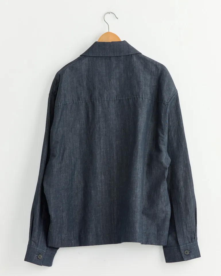Rick Jacket in Indigo