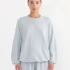 Rim Sweatshirt in Whitestone Blue