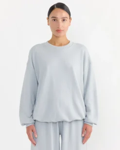Rim Sweatshirt in Whitestone Blue