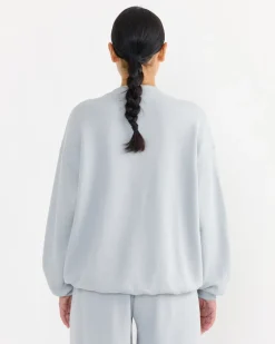 Rim Sweatshirt in Whitestone Blue