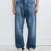 Riso Pant in Worn Wash Indigo