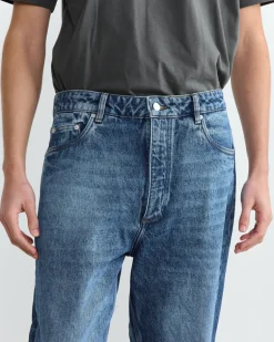 Riso Pant in Worn Wash Indigo