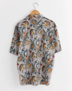 Ronen Shirt in Block Print