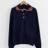 Rookie Polo Knit in Navy