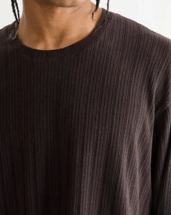 Round Neck Sweater in Brown
