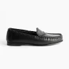Sastre Supple Shiny Loafer in Black