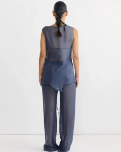 Sato Top in Navy