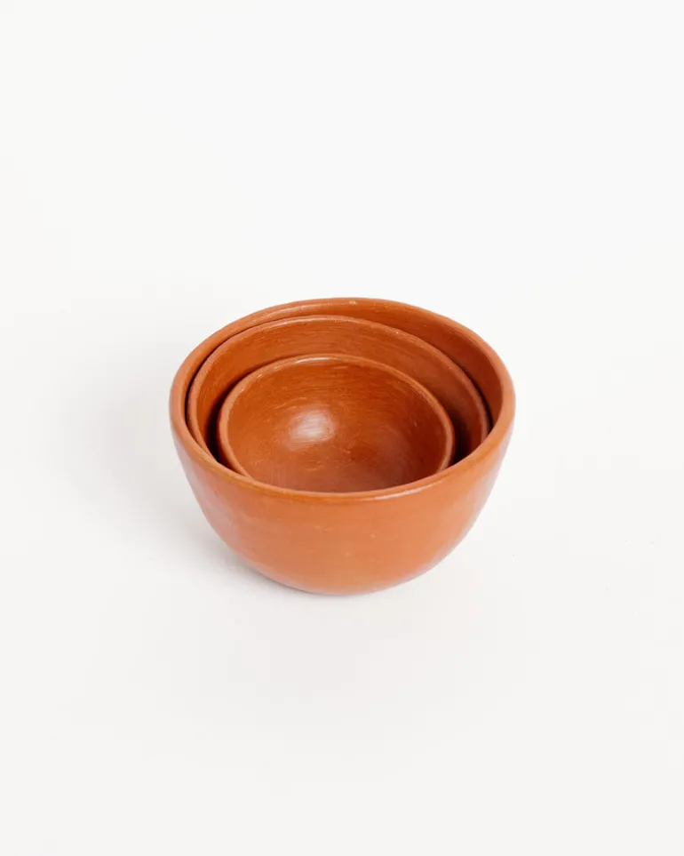 Set Of 3 Bowls in Round