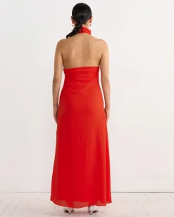 Sevier Dress in Red