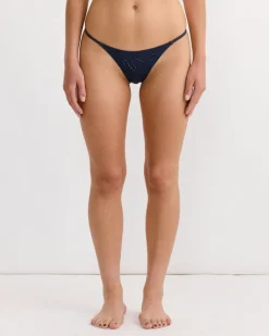 Sharpie Bikini Bottom in Navy