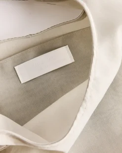 Sheer Tote Bag in Beige