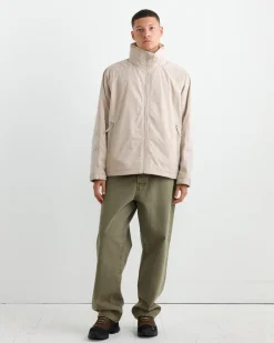 Short Military Parka in Stone