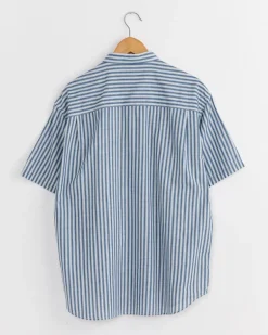 Short Sleeve Shirt in Black/Off White/Red/Navy