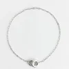 Silver Moneta Necklace