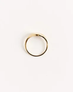Simple Signet Ring in 14K Yellow Gold