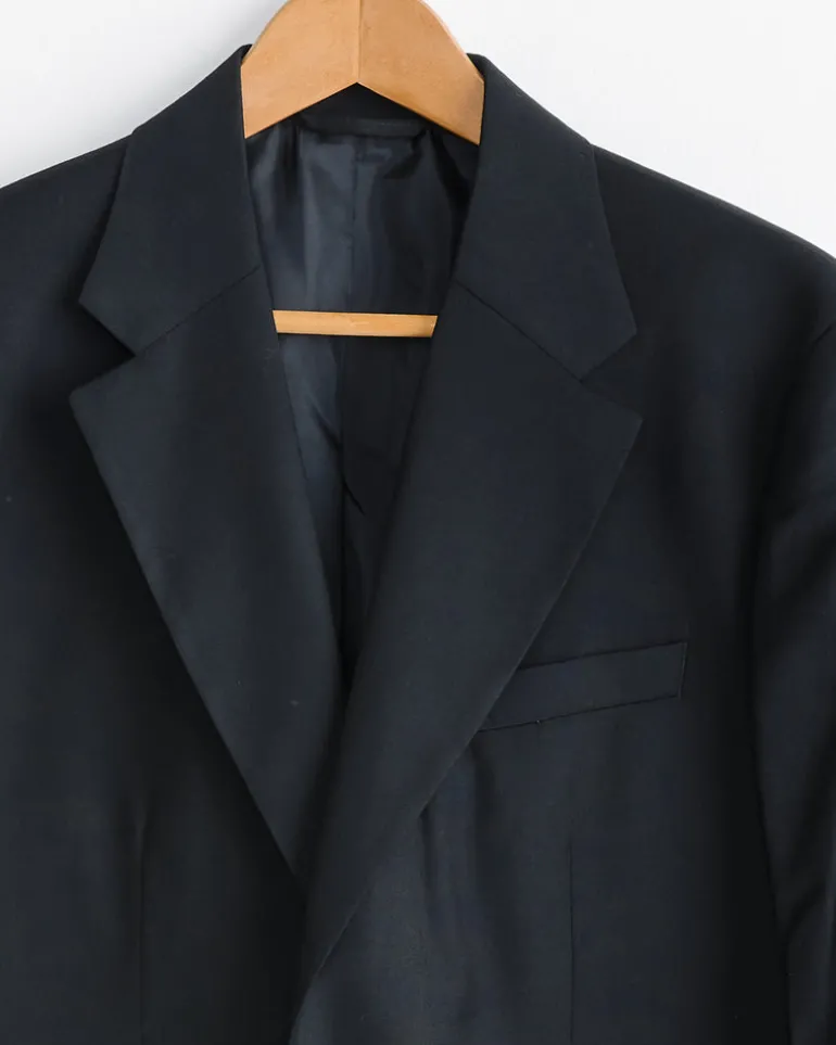 Single Breasted Blazer in Black