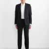 Slim Fit Suit in Black