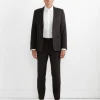 Slim Fit Suit in Dark Brown