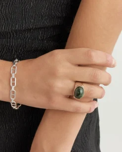 Small Awakening Ring in Jade