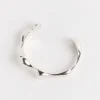 Small Brancusi Cuff in Sterling Silver