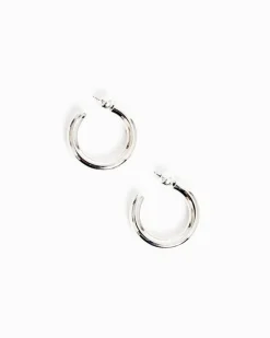 Small Everyday Hoops in Sterling Silver