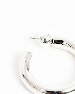 Small Everyday Hoops in Sterling Silver