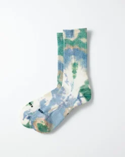 1564 Socks in Gren/Blue